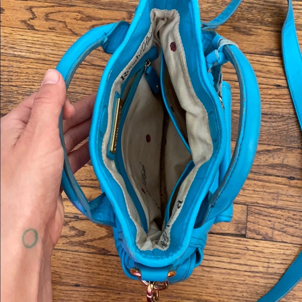 Rough Roses Leather Bag - Picture 6 of 7